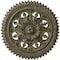 Ekena Millwork York Ceiling Medallion (Fits Canopies up to 3 5/8"), 21 5/8"OD x 2 1/2"P, Witch Hazel Crackle CM21YOWHC - alternate 1